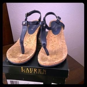 Blue Ralph Lauren sandal